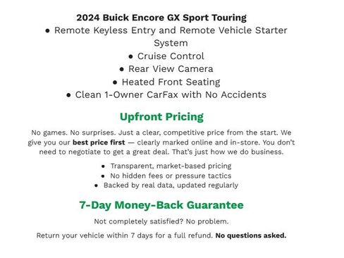 Used 2024 Buick Encore GX Sport Touring w/ Comfort Package FWD image 2