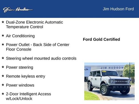 Certified 2024 Ford Bronco Badlands AWD/4WD image 13