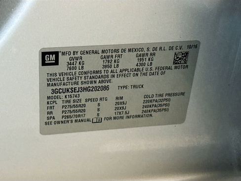 Used 2017 Chevrolet Silverado 1500 LTZ w/ Max Trailering Package image 32