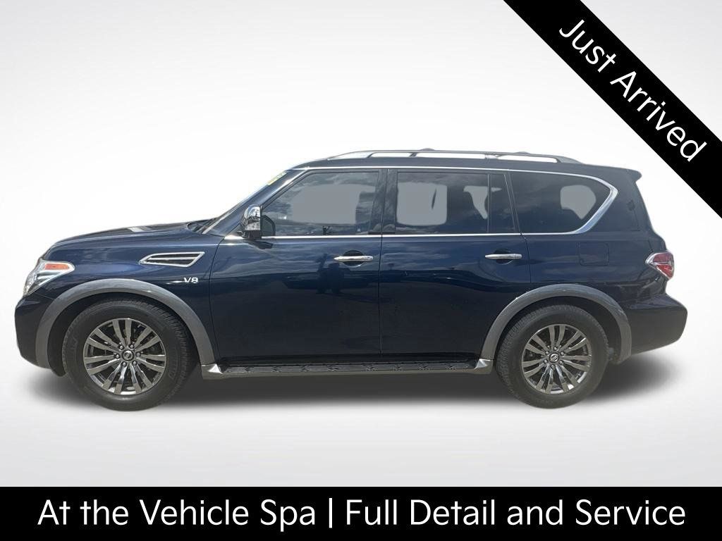 Used 2018 Nissan Armada Platinum w/ Captain Seat Package RWD image 1
