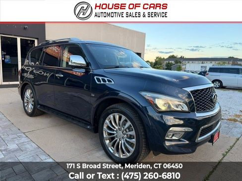 Used 2015 INFINITI QX80 4WD w/ Deluxe Technology Package image 3