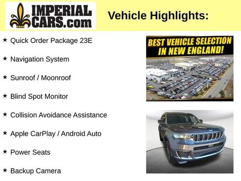 Used 2024 Jeep Grand Cherokee L Limited AWD/4WD image 3