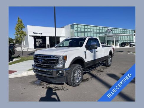 Certified 2021 Ford F350 Lariat w/ Chrome Package AWD/4WD image 1