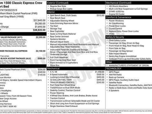Used 2019 RAM 1500 Express w/ Express Value Package AWD/4WD image 39