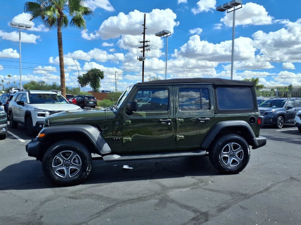 Used 2022 Jeep Wrangler Unlimited Sport AWD/4WD image 12