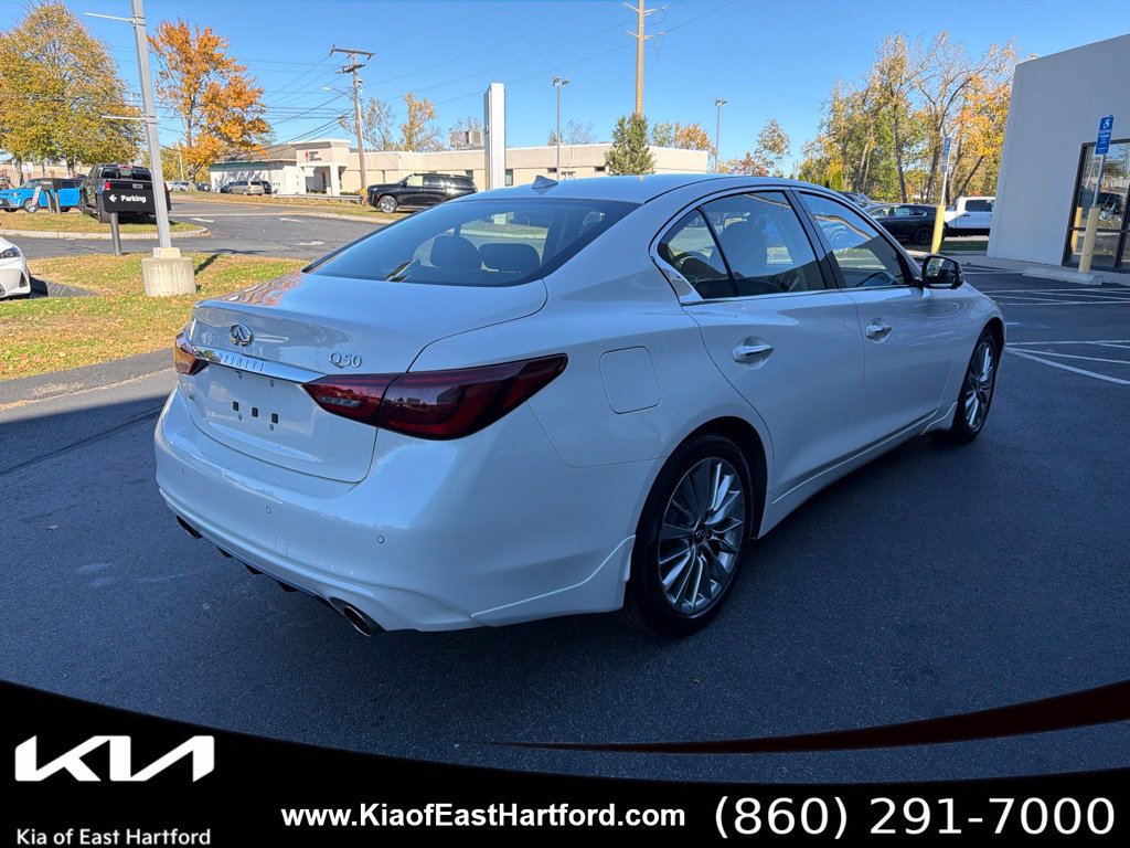 Used 2022 INFINITI Q50 Luxe w/ Cargo Package AWD/4WD image 8