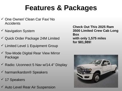 Used 2025 RAM 3500 Limited