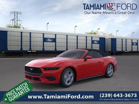 New 2026 Ford Mustang Convertible w/ Anti-Theft Package image 1