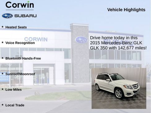 Used 2015 Mercedes-Benz GLK 350 4MATIC image 6