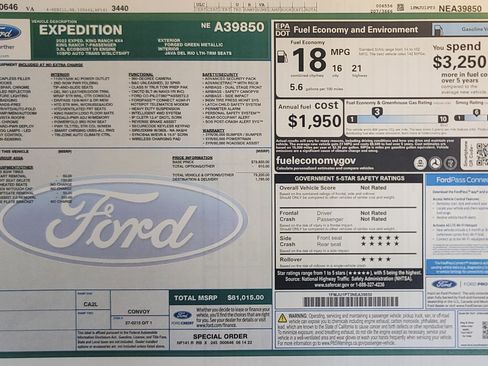Used 2022 Ford Expedition King Ranch AWD/4WD image 2