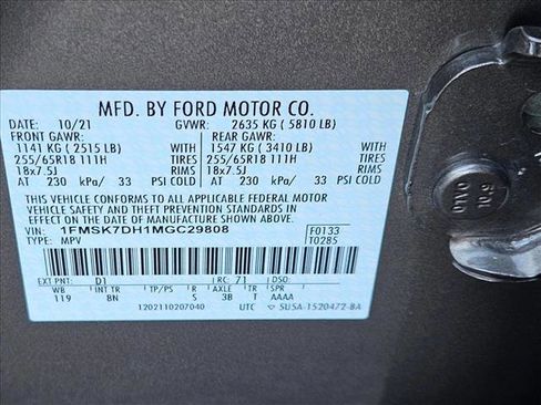 Used 2021 Ford Explorer XLT image 25