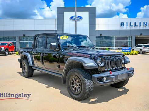 Used 2022 Jeep Gladiator Rubicon w/ LED Lighting Group AWD/4WD image 1