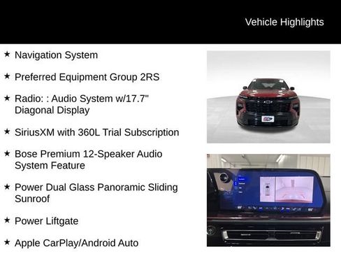 New 2026 Chevrolet Traverse RS AWD/4WD image 17