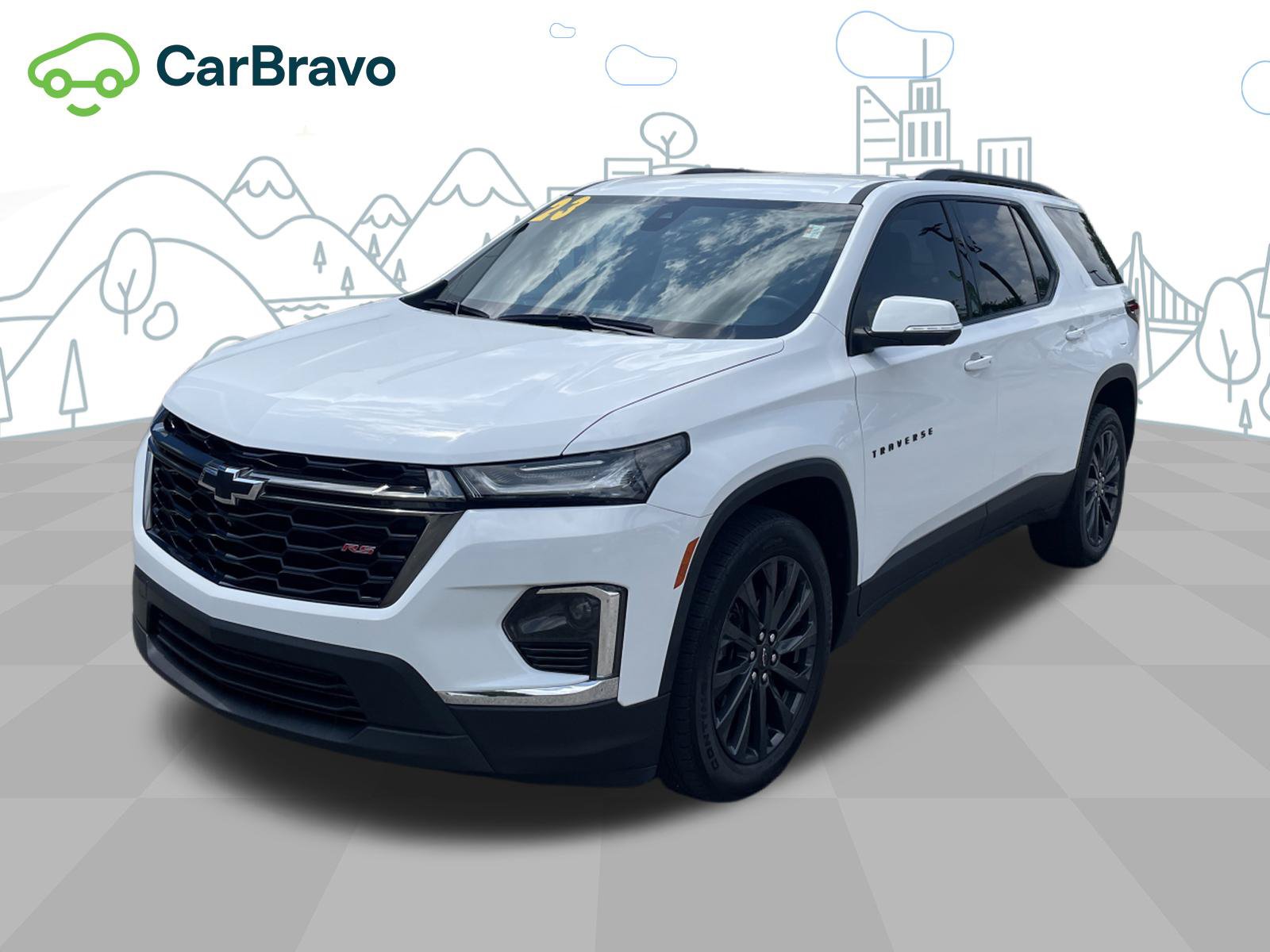 Certified 2023 Chevrolet Traverse RS FWD image 1