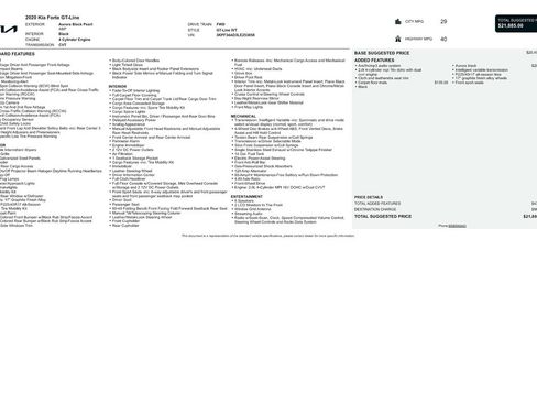 Used 2020 Kia Forte GT-Line image 9