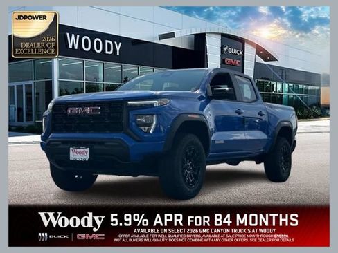 New 2026 GMC Canyon Elevation AWD/4WD image 1
