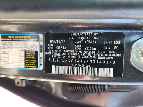 Used 2022 Kia K5 LXS FWD image 30