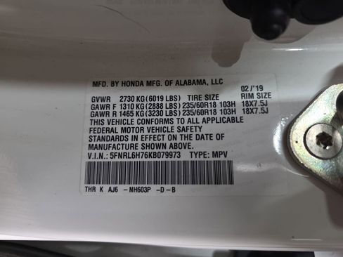 Used 2019 Honda Odyssey EX-L image 36