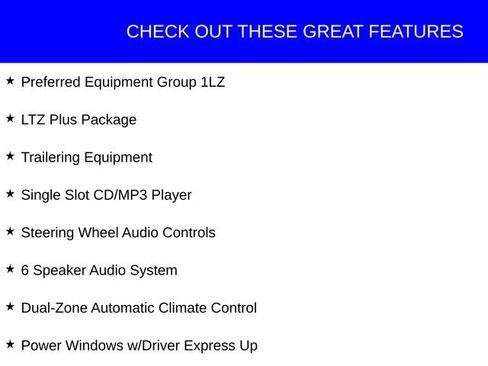 Used 2014 Chevrolet Silverado 1500 LTZ w/ LTZ Plus Package image 6