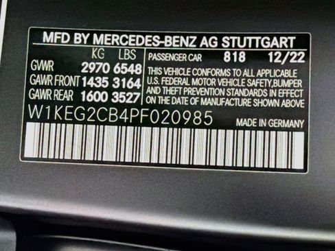 Certified 2023 Mercedes-Benz EQE 500 4MATIC Sedan image 25