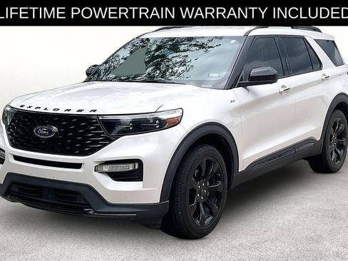 Used 2022 Ford Explorer ST-Line w/ Class IV Trailer Tow Package RWD image 9