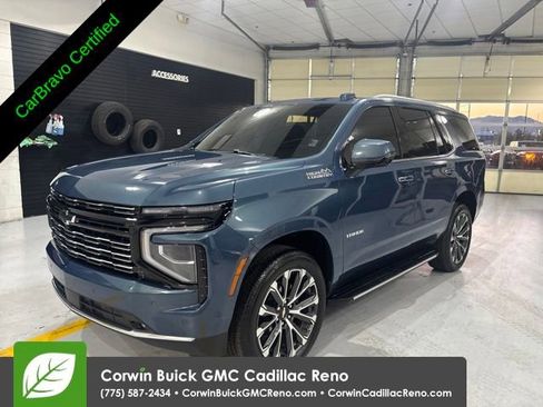 Certified 2025 Chevrolet Tahoe High Country AWD/4WD image 1