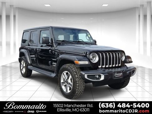 Certified 2021 Jeep Wrangler Unlimited Sahara image 1