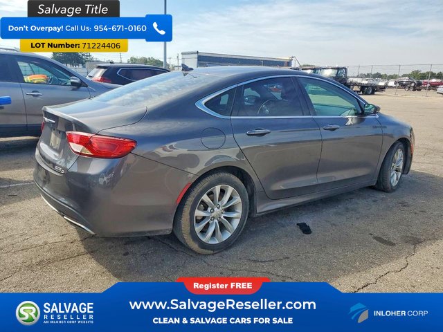 Used 2015 Chrysler 200 C w/ Navigation & Sound Group I FWD image 4