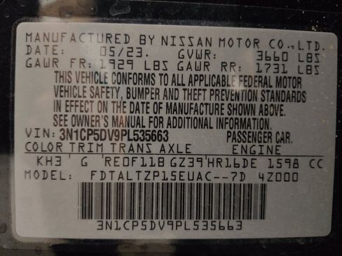 Used 2023 Nissan Kicks SR FWD image 33