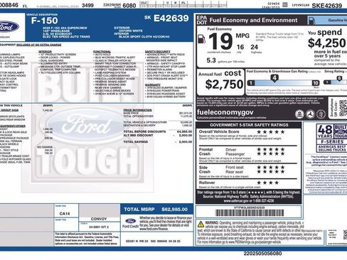 New 2025 Ford F150 XLT w/ Equipment Group 302A MID image 40