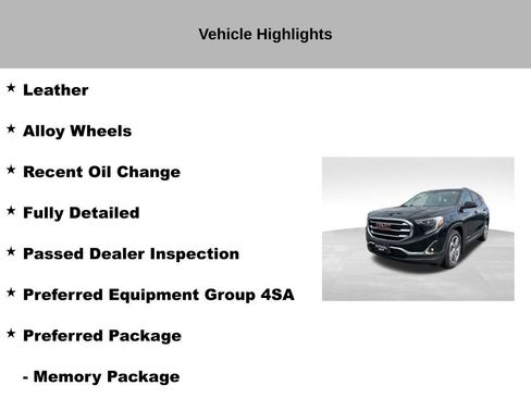 Used 2018 GMC Terrain SLT w/ Preferred Package image 9