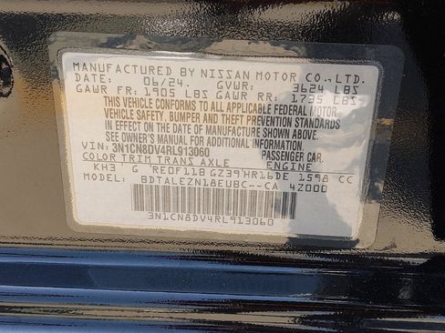 Used 2024 Nissan Versa S w/ S Plus Package FWD image 33