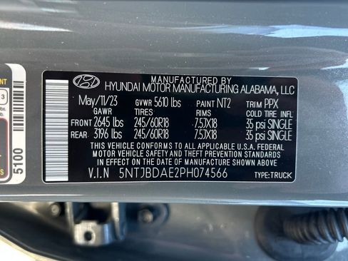 Used 2023 Hyundai Santa Cruz SEL image 28