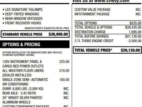 Used 2021 Chevrolet Silverado 1500 Custom RWD image 6