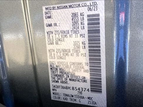 Used 2023 Nissan Rogue SV image 33