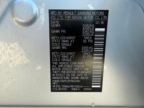 Used 2018 Nissan Rogue S FWD image 10