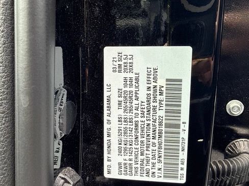 Used 2021 Honda Passport Elite image 10