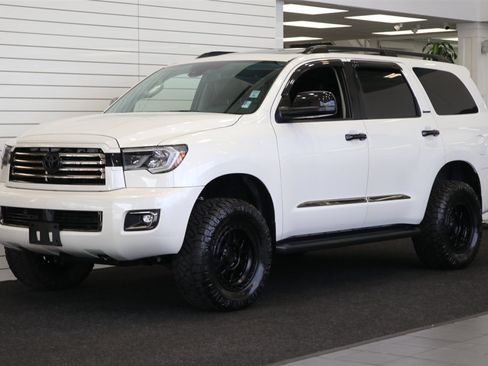Used 2021 Toyota Sequoia Nightshade w/ Safety & Convenience Package AWD/4WD image 1