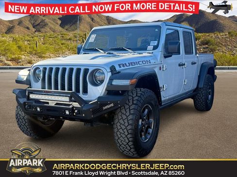 Used 2022 Jeep Gladiator Rubicon w/ LED Lighting Group image 1
