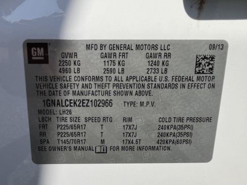 Used 2014 Chevrolet Equinox LT w/ Power Convenience Package FWD image 32