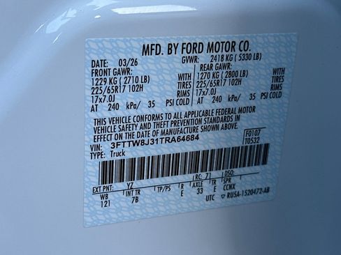 New 2026 Ford Maverick XLT AWD/4WD image 27