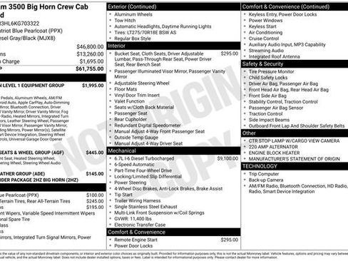 Used 2019 RAM 3500 Big Horn image 29