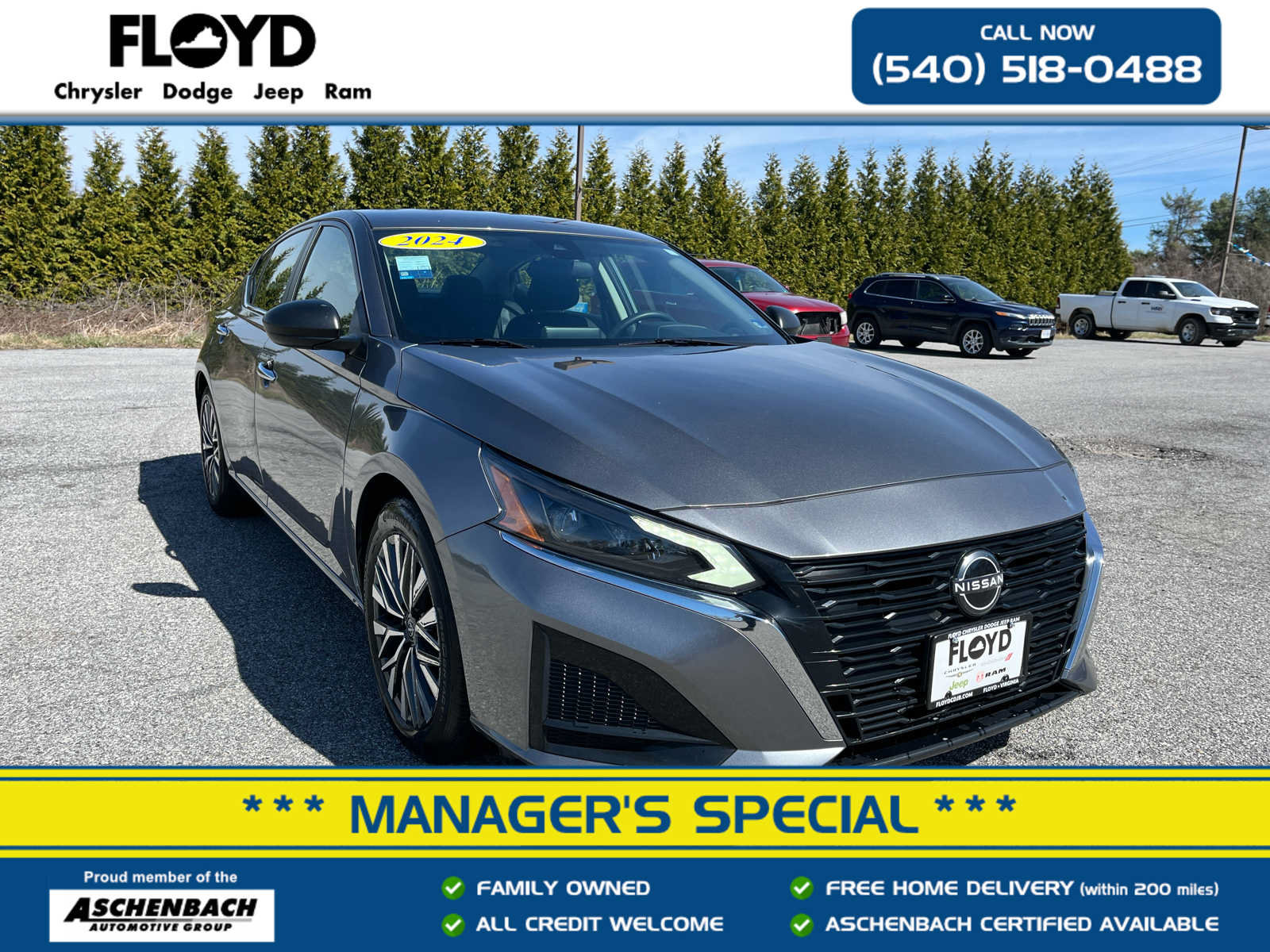 Used 2024 Nissan Altima 2.5 SV FWD image 1