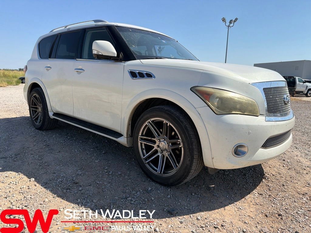 Used 2013 INFINITI QX56 4WD w/ Theater Pkg image 1