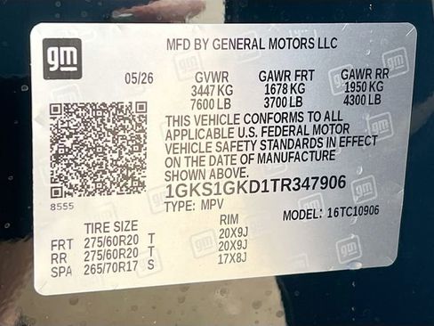 New 2026 GMC Yukon XL Elevation RWD image 20