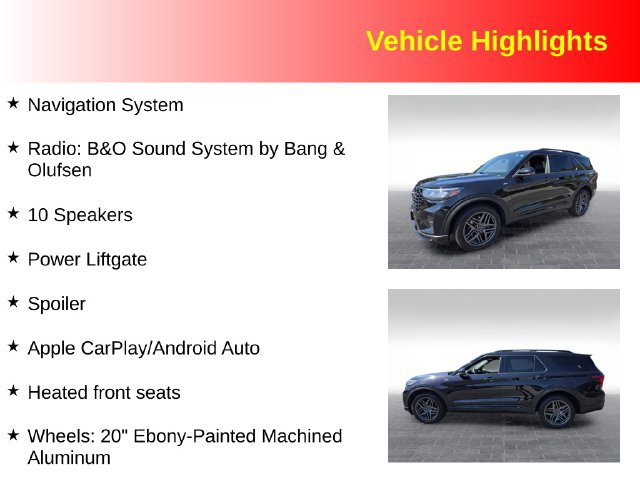 Used 2025 Ford Explorer ST-Line w/ ST-Line Street Pack AWD/4WD image 3