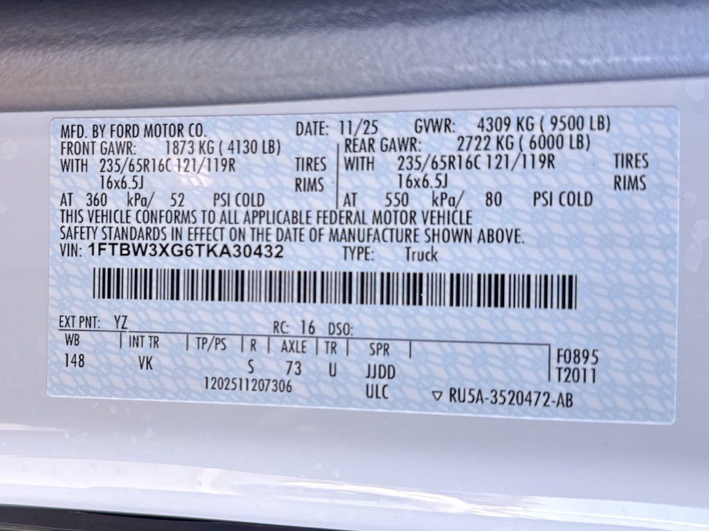 New 2026 Ford Transit 350 148 High Roof Extended RWD image 29