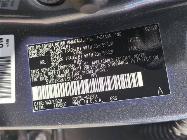 Used 2020 Toyota Highlander Limited AWD/4WD image 15
