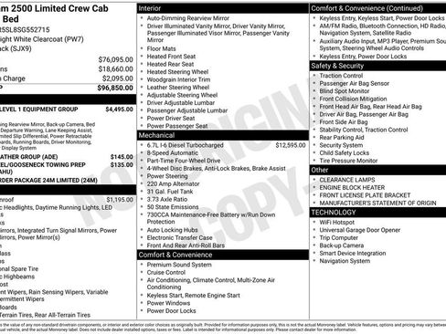 New 2025 RAM 2500 Limited image 2