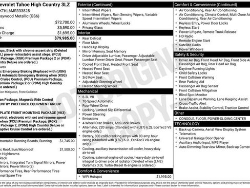 Used 2021 Chevrolet Tahoe High Country image 42